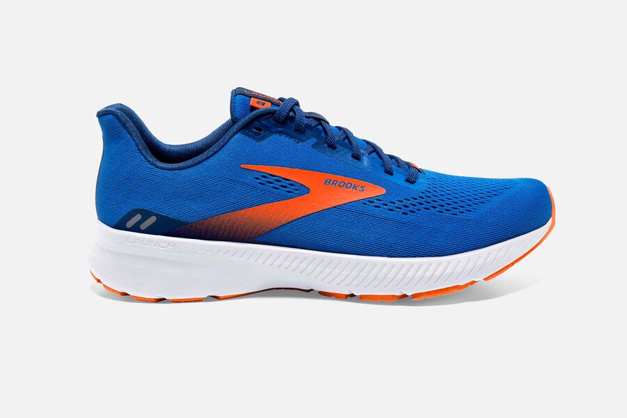 Brooks Launch 8 Road Loopschoenen Heren - Blauw/Oranje - 086197EUZ